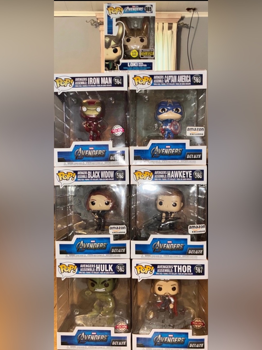 Funko Pop! Avengers Assemble Deluxe Bundle